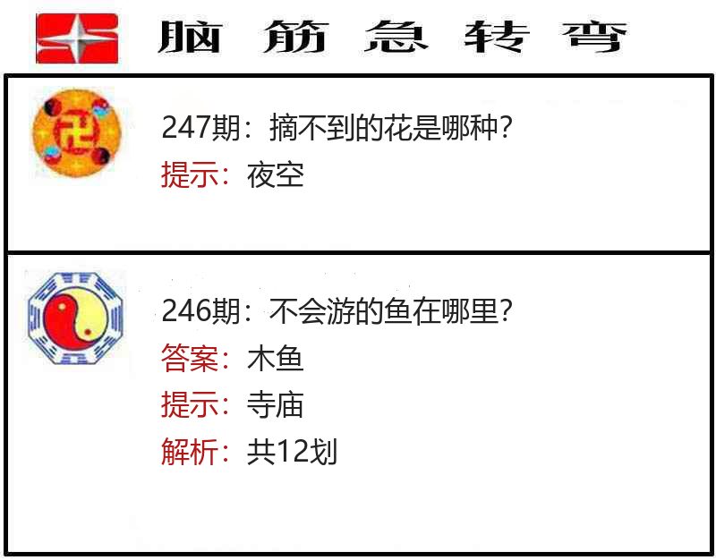 脑筋急转弯