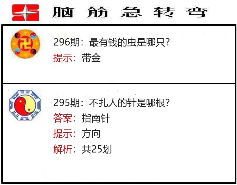 脑筋急转弯